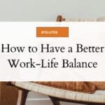 work life balance
